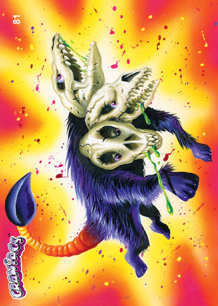 Craniacs Series 4 Trading Cards 1 Booster Pack Factory Sealed