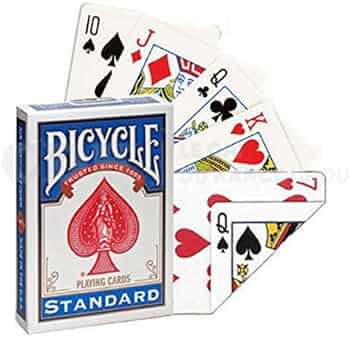 Double Face Bicycle Deck of Gaff Playing Cards Poker Size (box colour varies)