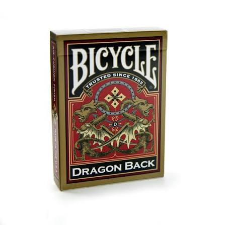 Dragon Back Bicycle Gold Deck Playing Cards Poker Size