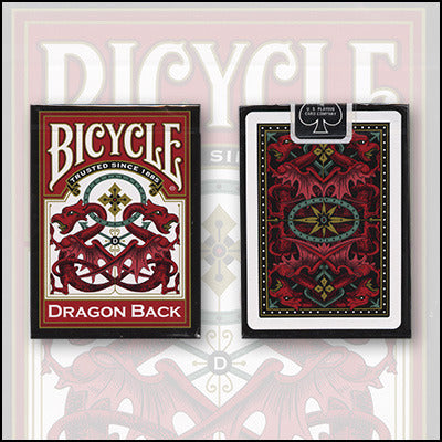Dragon Back Bicycle Red Deck Playing Cards Poker Size