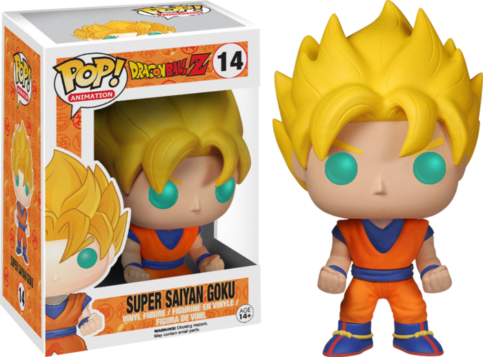 Dragon Ball Z Super Saiyan Goku Pop! 14 Vinyl