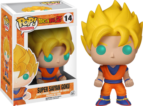 Dragon Ball Z Super Saiyan Goku Pop! 14 Vinyl