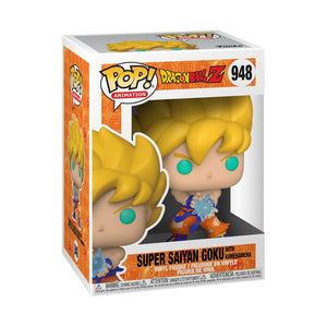 Dragon Ball Z Super Saiyan Goku with Kamehameha Wave Pop! 948 Vinyl