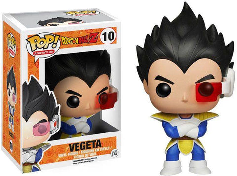 Dragon Ball Z Vegeta Pop! Vinyl 10 Vinyl