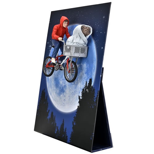 E.T. 40th Anniversary 7" Scale Figures Elliott & E.T. On Bicycle