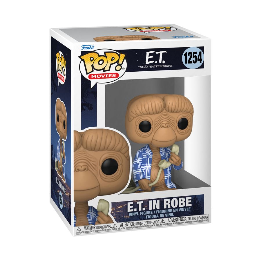 E.T. the Extra-Terrestrial E.T. in Robe Pop! 1254 Vinyl