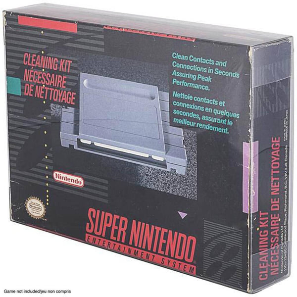 Super Nintendo / Nintendo 64 SNES / N64 Box PET Protectors 25 Pack