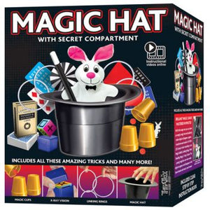 Ezama Magic Hat 225 Tricks Set With Online Video and Instruction Book