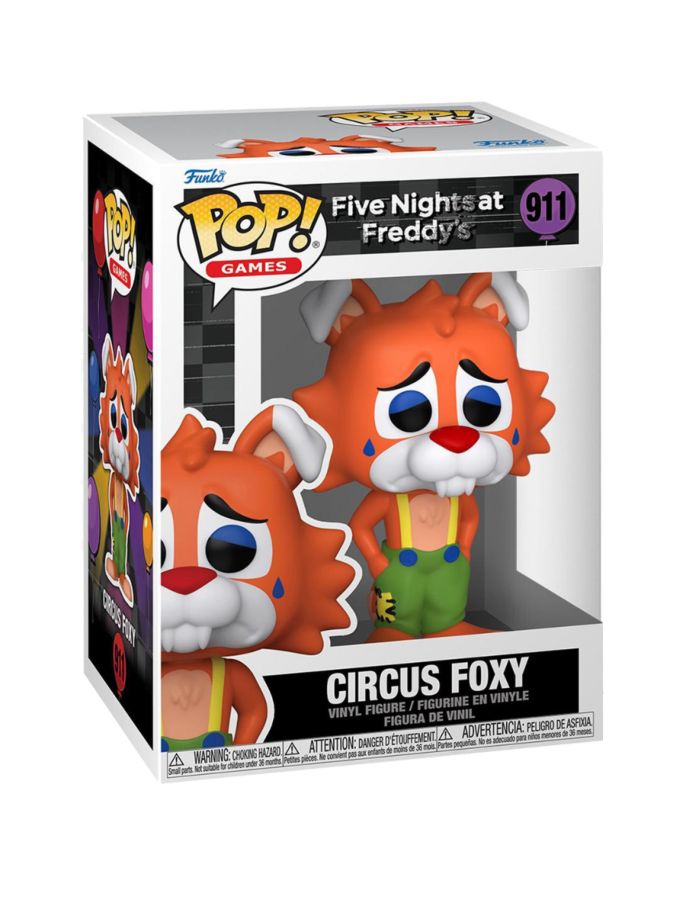 Five Nights at Freddy's Circus Foxy Pop! 911 Vinyl