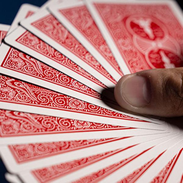 GT Speedreader Marked Deck Standard Version (Bicycle 809 Mandolin Red) plus Online effect