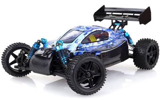 HSP Grampus RC Buggy Electric Brushless 4WD 1/10 Scale Blue RTR