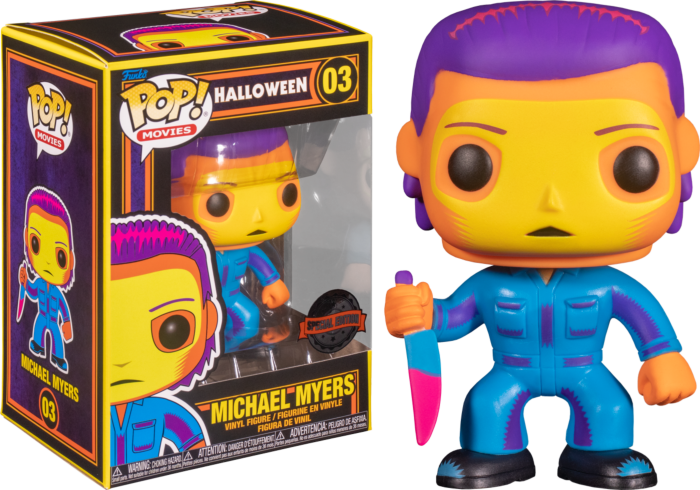 Halloween (1978) Michael Myers Black Light US Exclusive Pop! 03 Vinyl