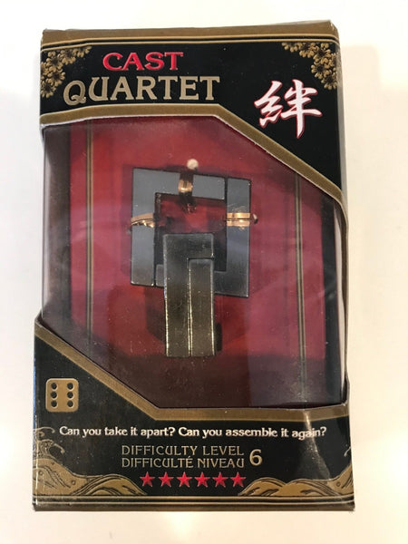 Puzzle Hanayama Huzzle L6 Cast Quartet