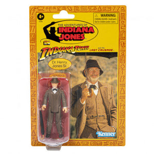 Indiana Jones Retro Collection Last Crusade Dr Henry Jones Sr 3 3/4 Inch Action Figure