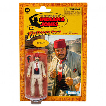 Indiana Jones Retro Collection Last Crusade Sallah 3 3/4 Inch Action Figure