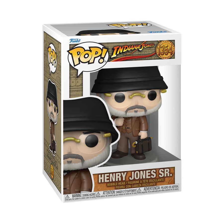 Indiana Jones and the Last Crusade Henry Jones Sr Pop! 1354 Vinyl