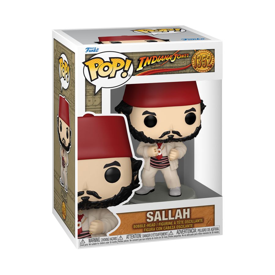 Indiana Jones and the Last Crusade Sallah Pop! 1352 Vinyl