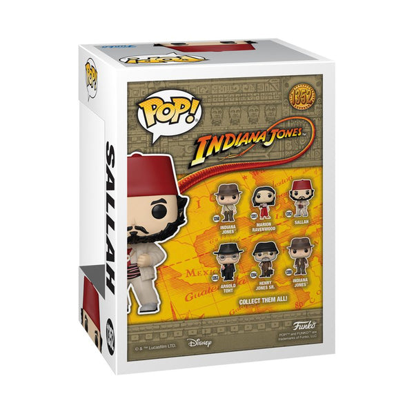 Indiana Jones and the Last Crusade Sallah Pop! 1352 Vinyl