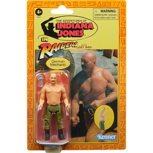 Indiana Jones and the Raiders of the Lost Ark Retro Collection German Mechanic 3 3/4 Inch Action Figure