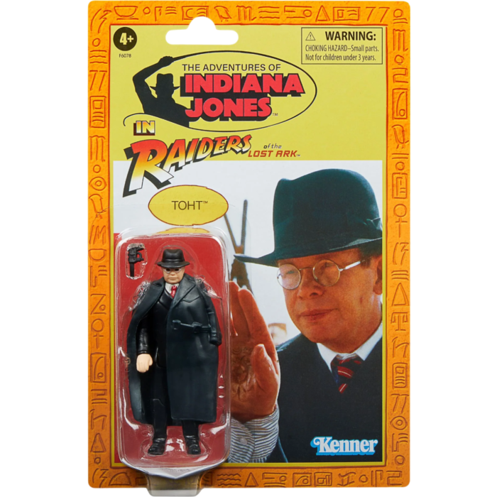 Indiana Jones and the Raiders of the Lost Ark Retro Collection Toht 3 3/4 Inch Action Figure