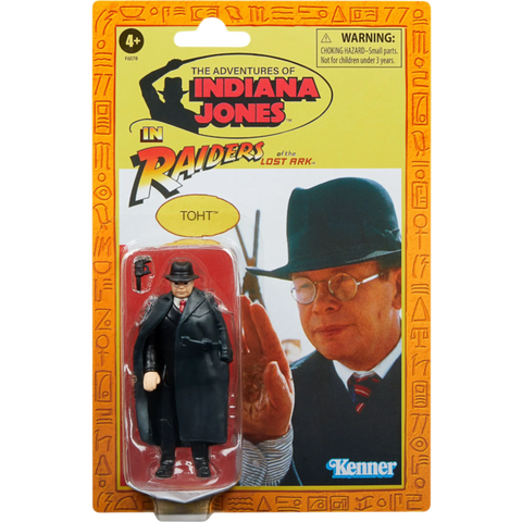 Indiana Jones and the Raiders of the Lost Ark Retro Collection Toht 3 3/4 Inch Action Figure