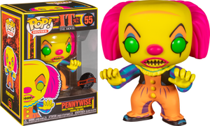 It (1990) Pennywise Black Light US Exclusive Pop! 55 Vinyl