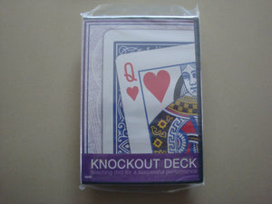 Knockout Bicycle Deck With Teaching DVD by Ben Salinas Magic Trick