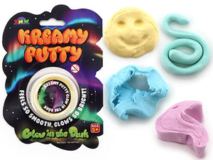 Kreamy Putty Glow In The Dark 15 Grams 1 Piece - Assorted Colours Available