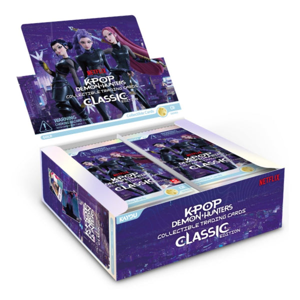 Kayou K-POP Demon Hunters Collectible Trading Card Booster Box Classic Edition Factory Sealed