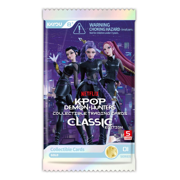 Kayou K-POP Demon Hunters Collectible Trading Card Booster Box Classic Edition Factory Sealed