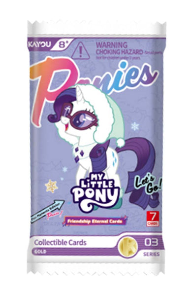 Kayou My Little Pony Friendship Eternal Fun Moments Foil Pack Series 3 Factory Sealed