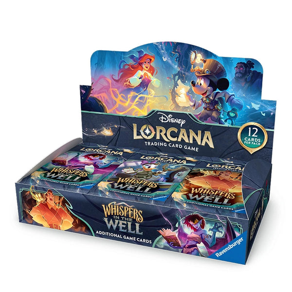Lorcana S10 TCG Whispers In The Well Booster Box Factory Sealed