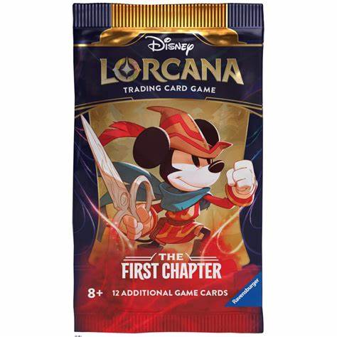 Lorcana S1 First Chapter TCG 1 Booster Box Factory Sealed