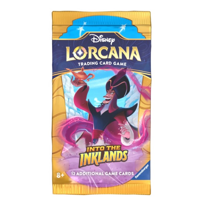 Lorcana S3 Into the Inklands TCG 1 Booster Pack Factory Sealed