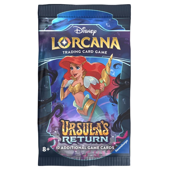 Lorcana S4 Ursula's Return TCG 1 Booster Pack Factory Sealed