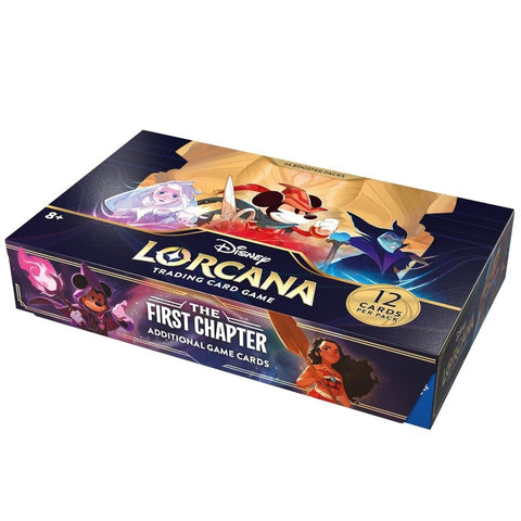 Lorcana S1 First Chapter TCG 1 Booster Box Factory Sealed