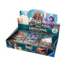 Lorcana S6 Azurite Sea TCG 1 Booster Box Factory Sealed