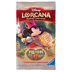 Lorcana S8 TCG Reign Of Jafar 1 Booster Pack Factory Sealed