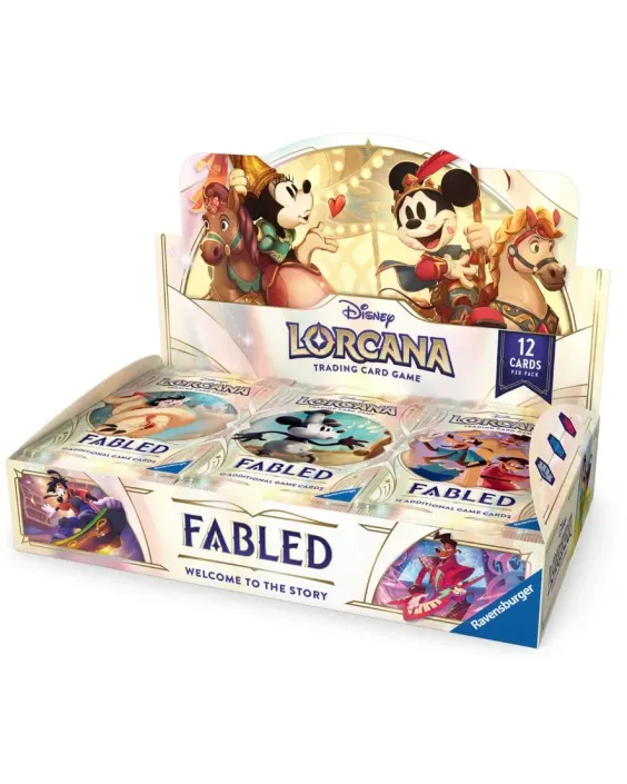 Lorcana S9 TCG Fabled Booster Box Factory Sealed