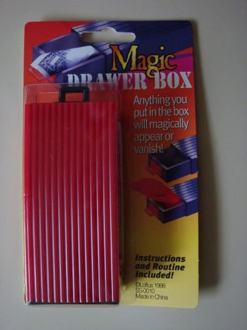 Drawer Box Magic Trick