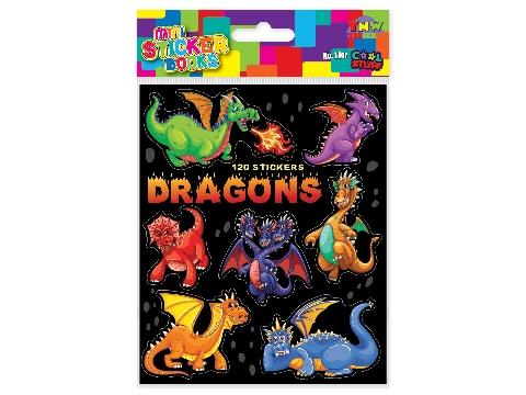 Mini Sticker Book Dragons