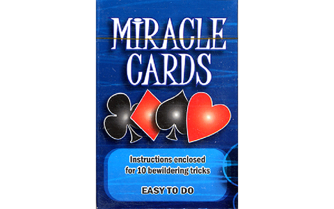 Miracle Cards Stripper Deck Bridge Size Magic Trick