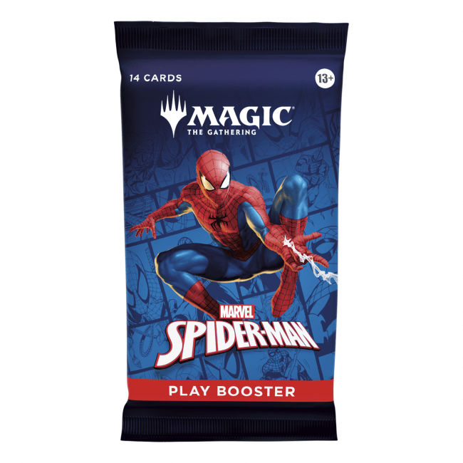 MTG Marvel's Spider-Man Play Booster 1 Pack Factory Sealed