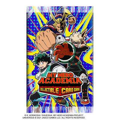 My Hero Academia Collectible Card Game Wave 1 Booster 1 Pack Factory Sealed