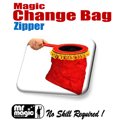 Magic Change Bag Zipper Magic Trick