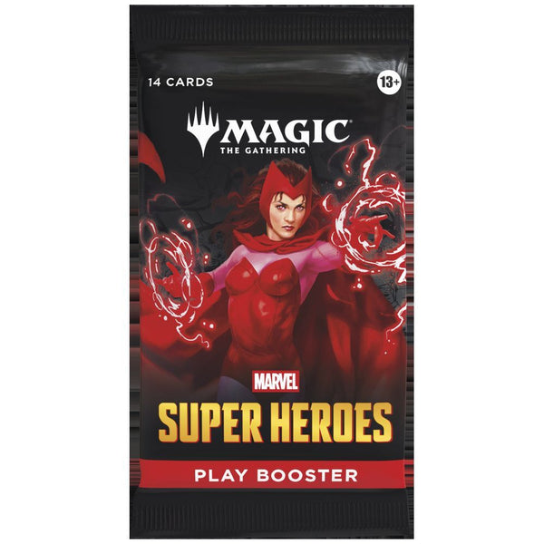 Magic The Gathering Marvel Super Heroes Play Booster 1 Pack Factory Sealed