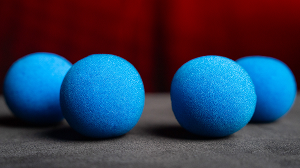 Magic Sponge Balls 4PK BLUE 1.5"