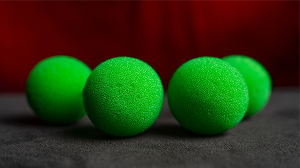 Magic Sponge Balls 4PK GREEN 1.5"