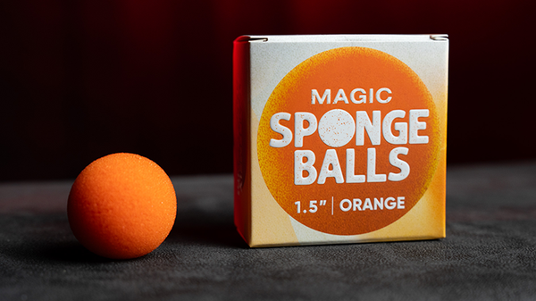 Magic Sponge Balls 4PK ORANGE 1.5"