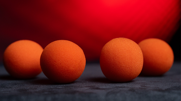 Magic Sponge Balls 4PK ORANGE 1.5"